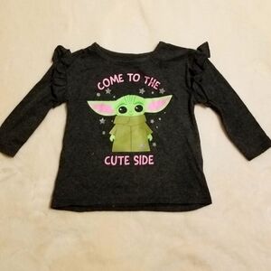 ♥️5for$20 Star Wars Girl's Shirt Long Sleeve